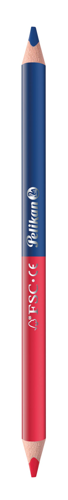 Pelikan 811118, Weich, Blau, Rot, 2 Stück(e)