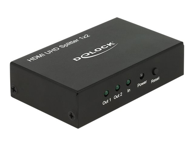 Delock HDMI UHD Splitter 1 x HDMI in > 2 x HDMI