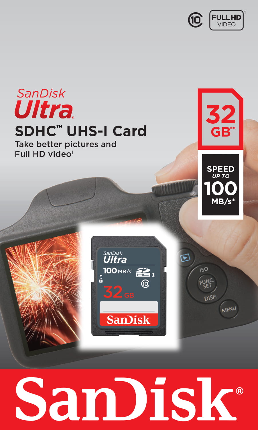 SanDisk Ultra - Flash-Speicherkarte - 32 GB