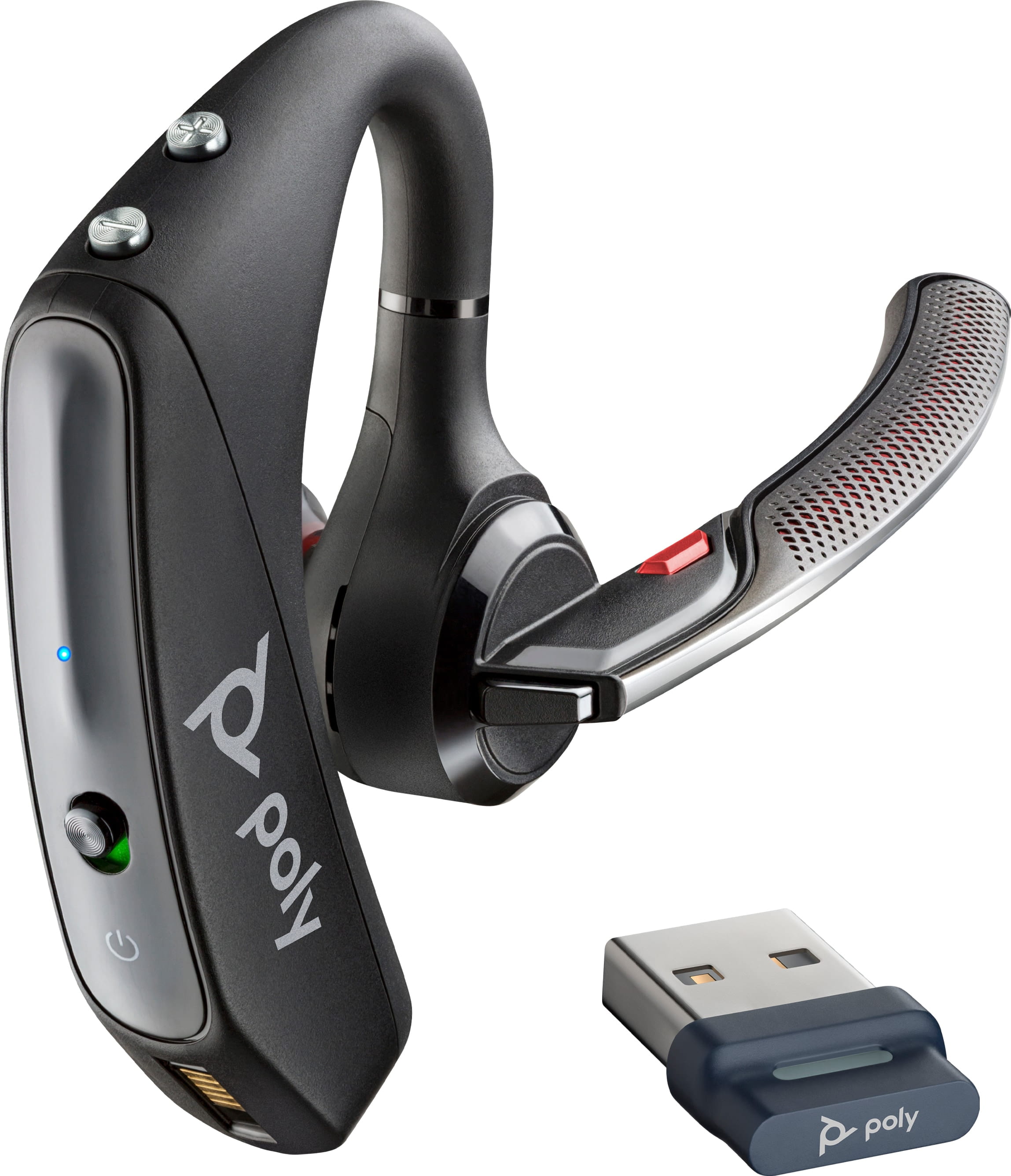 Poly Voyager 5200 UC - Headset - im Ohr - Bluetooth