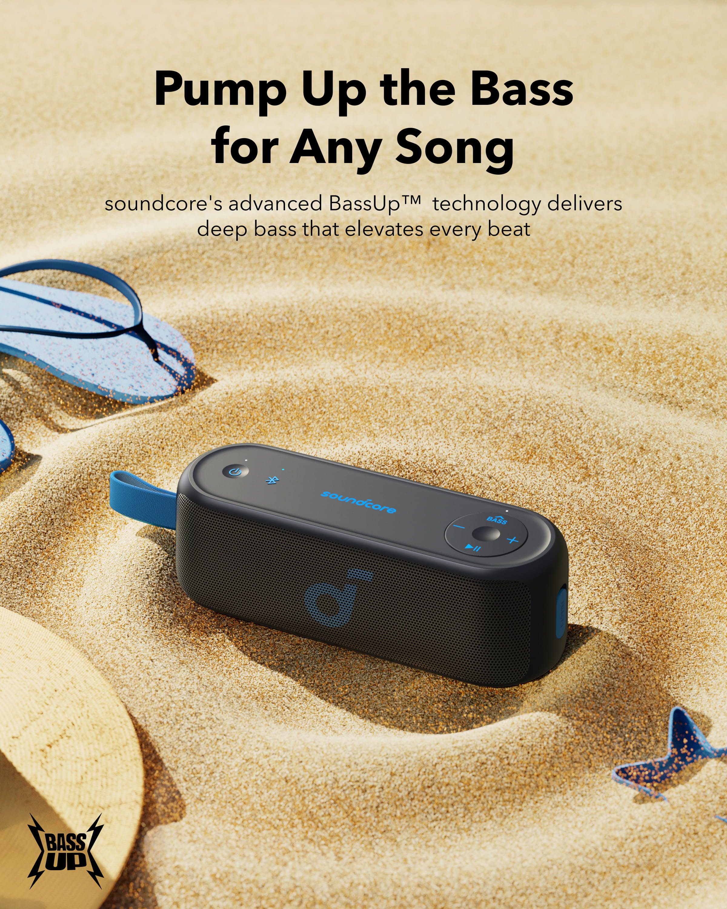 Anker Innovations Soundcore Select 3 - Lautsprecher - tragbar