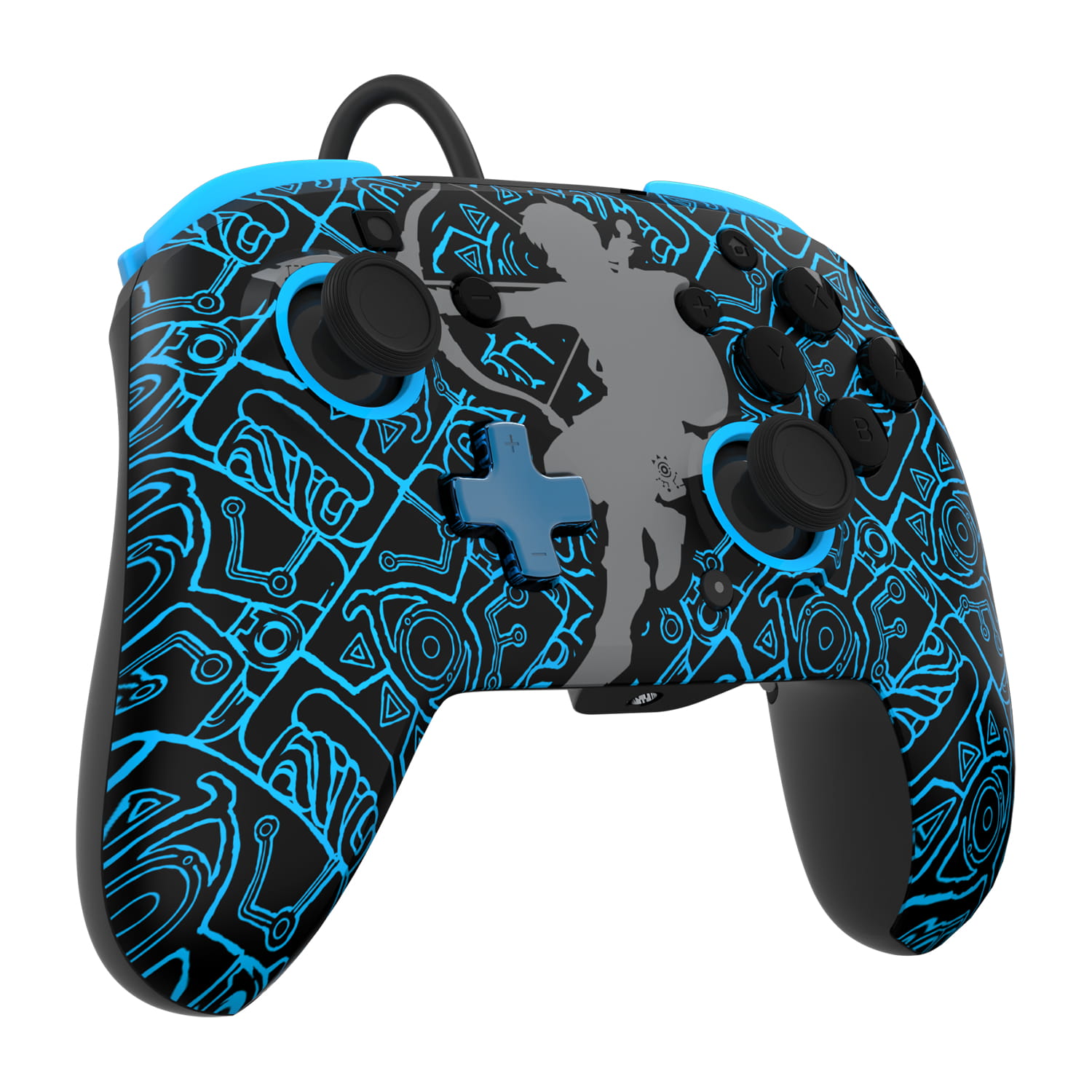 PDP Rematch: Sheikah Shoot, Gamepad, Nintendo Switch, Nintendo Switch Lite, Nintendo Switch OLED, D-Pad, Home button, Analog / Digital, Kabelgebunden, USB
