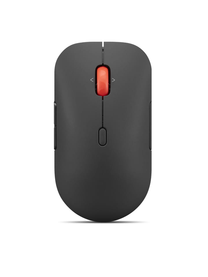Lenovo Pro Plus 6050 - Maus - Multi-Mode - optisch - 6 Tasten - kabellos - Bluetooth 5.3, 2.4 GHz - kabelloser Empfänger (USB)