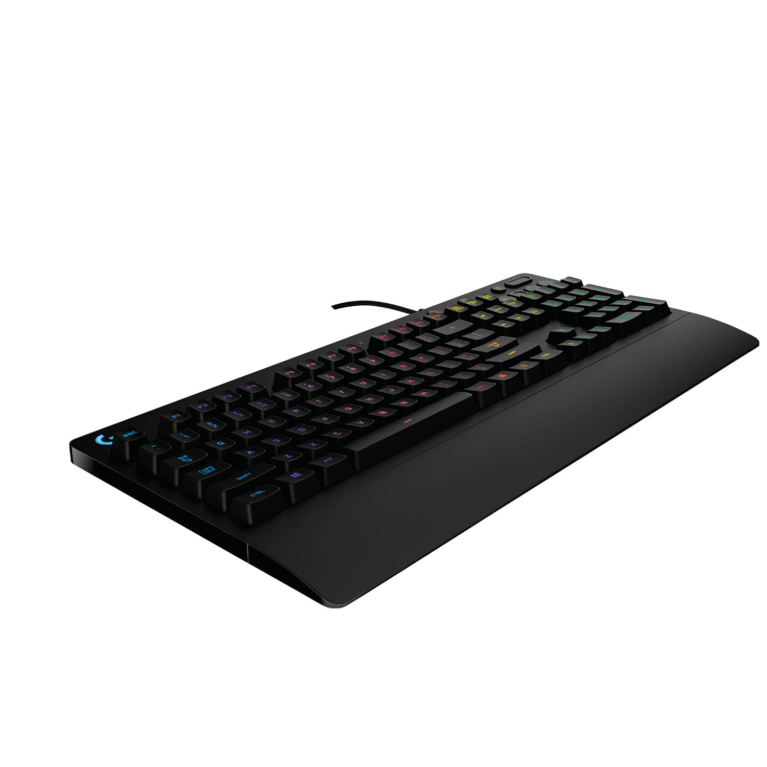 Logitech G G213 Prodigy, Kabelgebunden, USB, Mechanischer Switch, AZERTY, RGB-LED, Schwarz