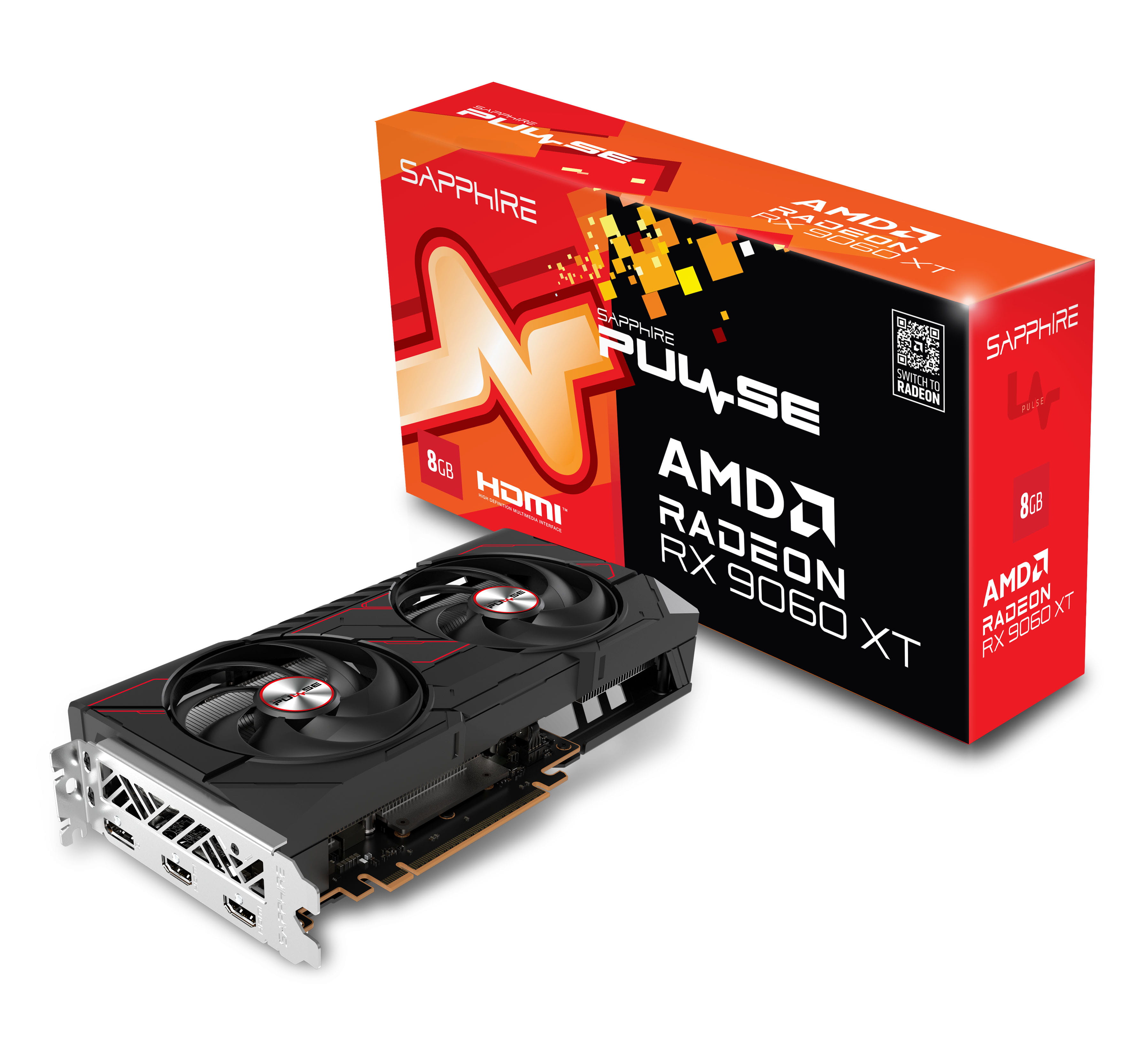 Sapphire Pulse Radeon RX 9060 XT 8GB - Grafikkarte