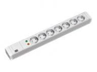 Bachmann Steckdosenleiste (Rack - einbaufähig) - Wechselstrom 230 V - Ausgangsanschlüsse: 7 - 1U - 48.3 cm (19")