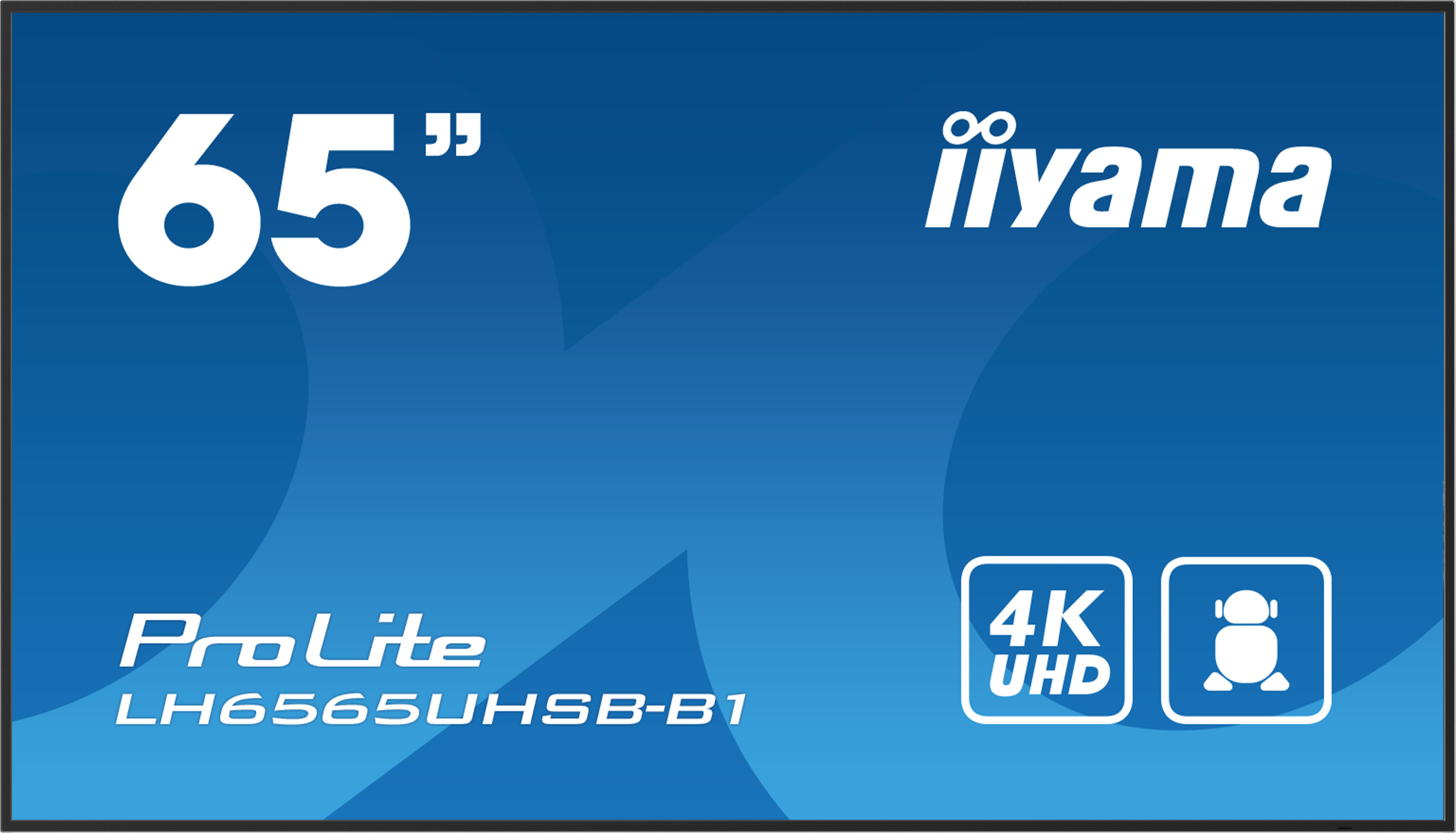Iiyama ProLite LH6565UHSB-B1 - 164 cm (65") Diagonalklasse LCD-Display mit LED-Hintergrundbeleuchtung - Digital Signage - Android - 4K UHD (2160p)