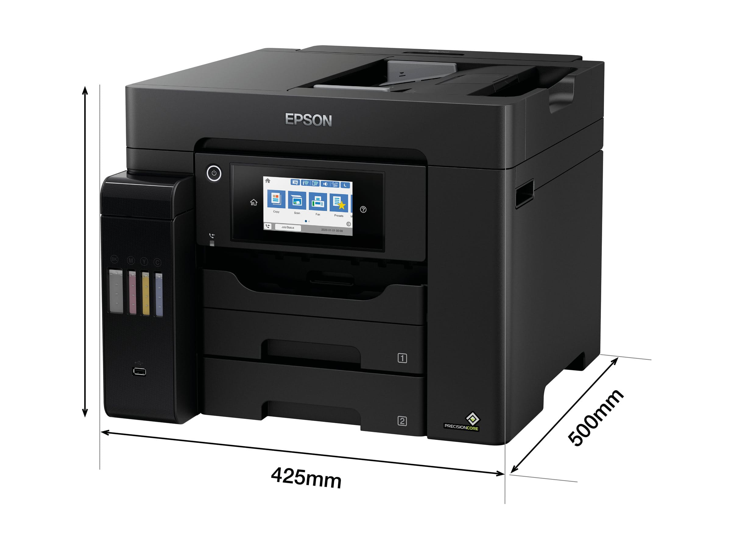 Epson EcoTank ET-5850 - Multifunktionsdrucker - Farbe - Tintenstrahl - A4 (210 x 297 mm)