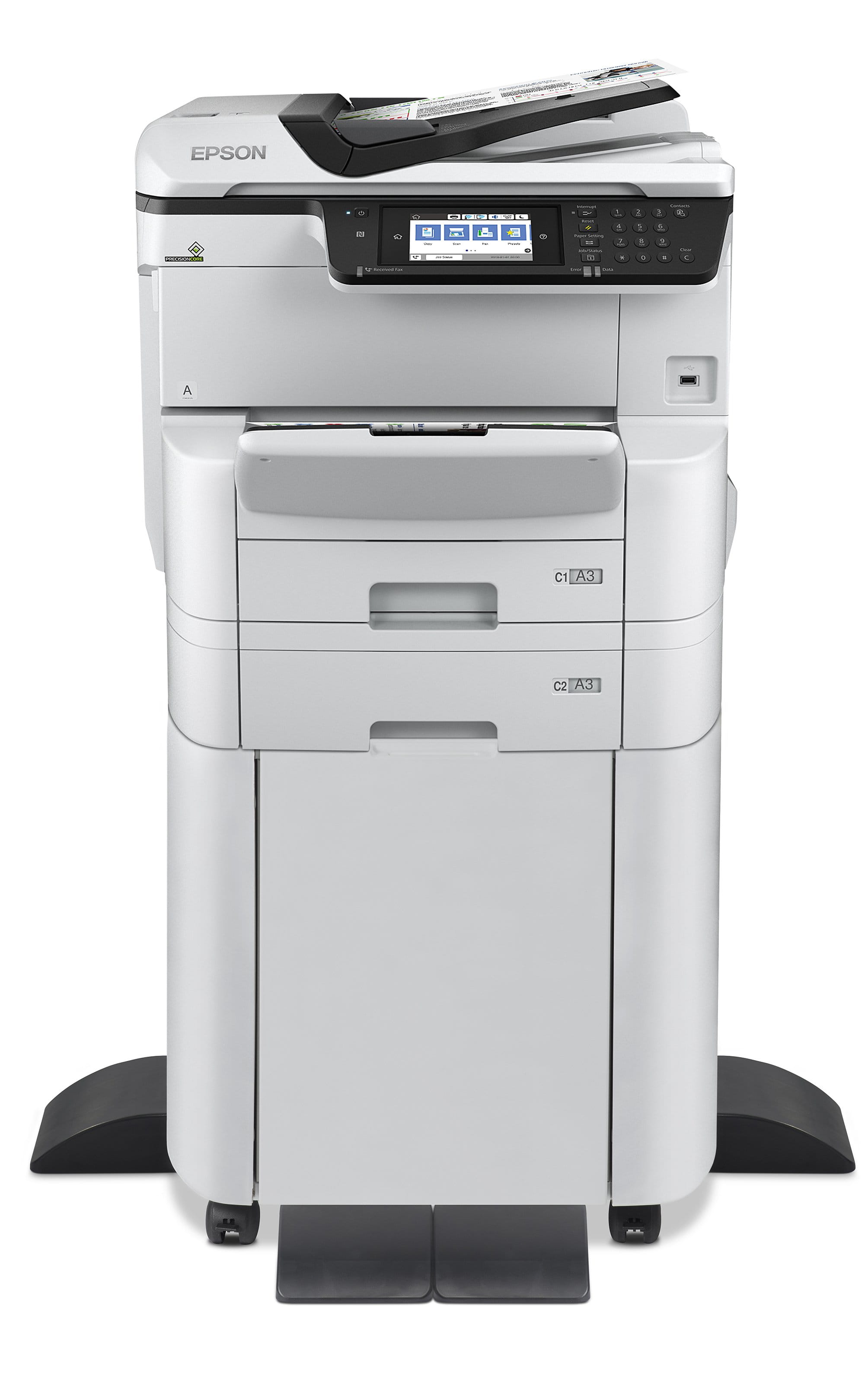 Epson WorkForce Pro WF-C8690DTWFC - Multifunktionsdrucker - Farbe - Tintenstrahl - A3 (Medien)