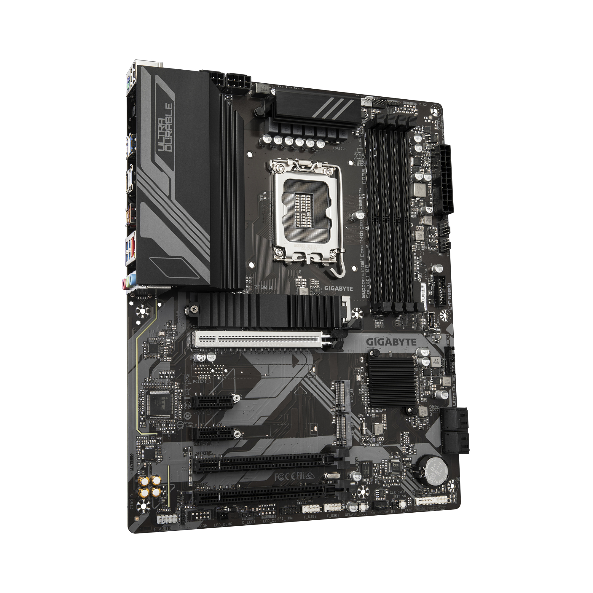 Gigabyte Z790 D - 1.0 - Motherboard - ATX - LGA1700 Sockel - Z790 Chipsatz - USB 3.2 Gen 1, USB-C 3.2 Gen2, USB-C 3.2 Gen 1, USB 3.2 Gen 2 - 2.5 Gigabit LAN - Onboard-Grafik (CPU erforderlich)