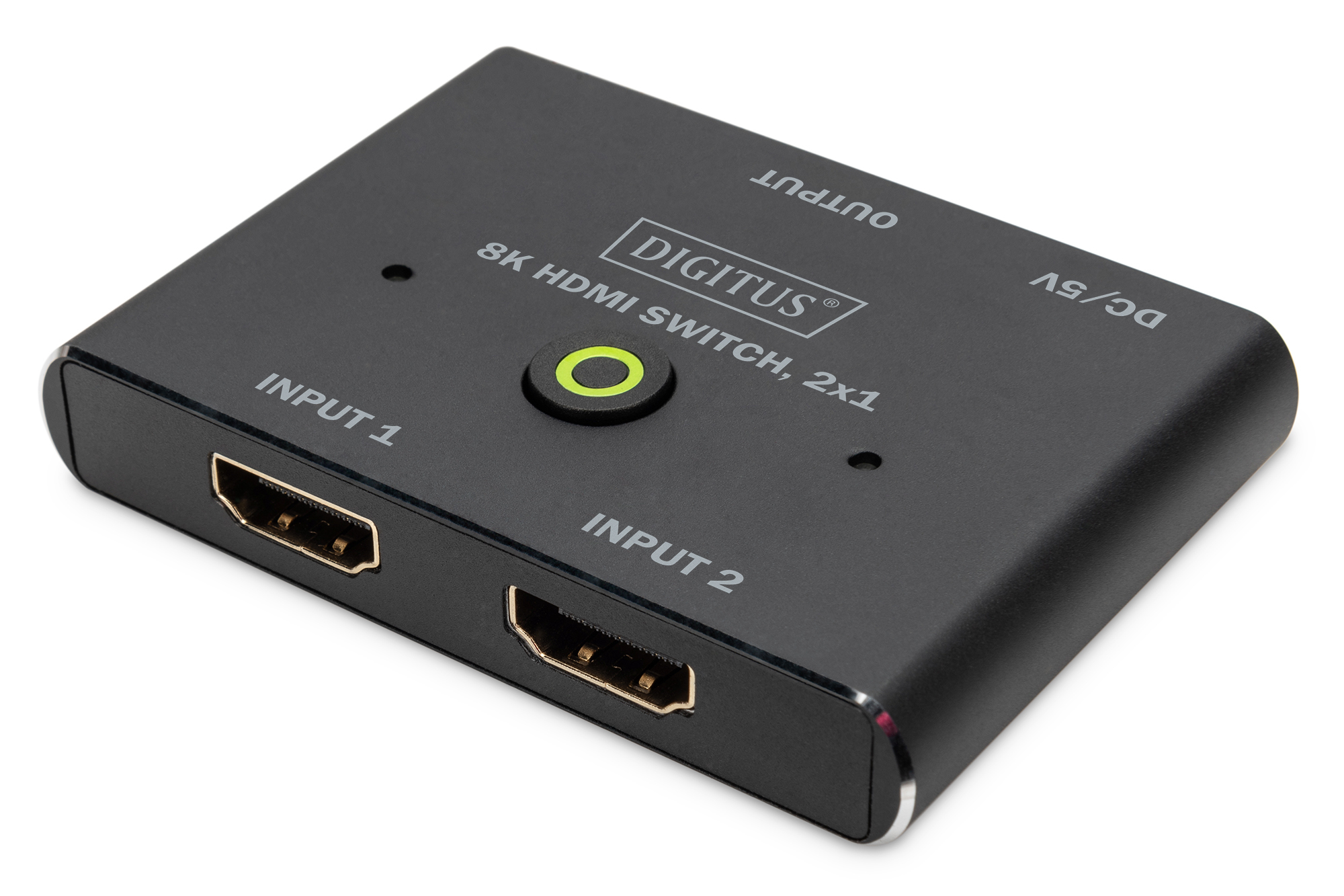 DIGITUS Video/Audio-Schalter - 8K - 2 x HDMI