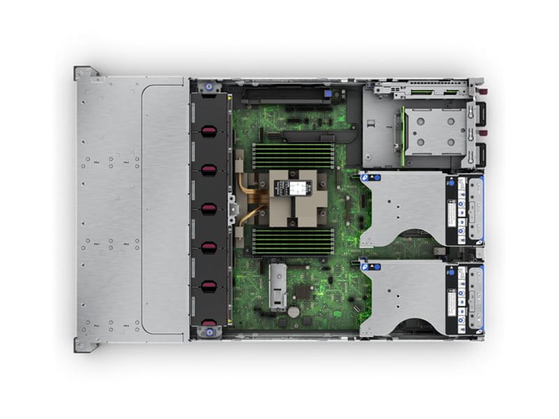 HPE ProLiant DL345 Gen11 - 2U - 1-Weg - 1 x EPYC 9115 / 2.6 GHz - RAM 64 GB - SATA/SAS - Hot-Swap 8.9 cm (3.5")
