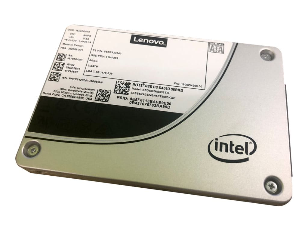 Lenovo 4XB7A10247, 240 GB, 2.5", 560 MB/s, 6 Gbit/s