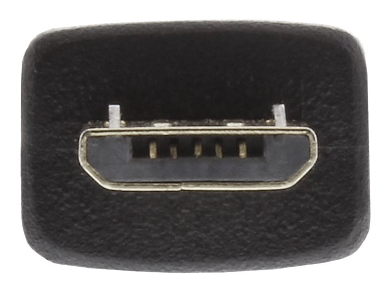 InLine Micro-USB 2.0 Kabel - Schnellladekab. - USB-A ST/Micro-B ST - schwarz - 1,8m