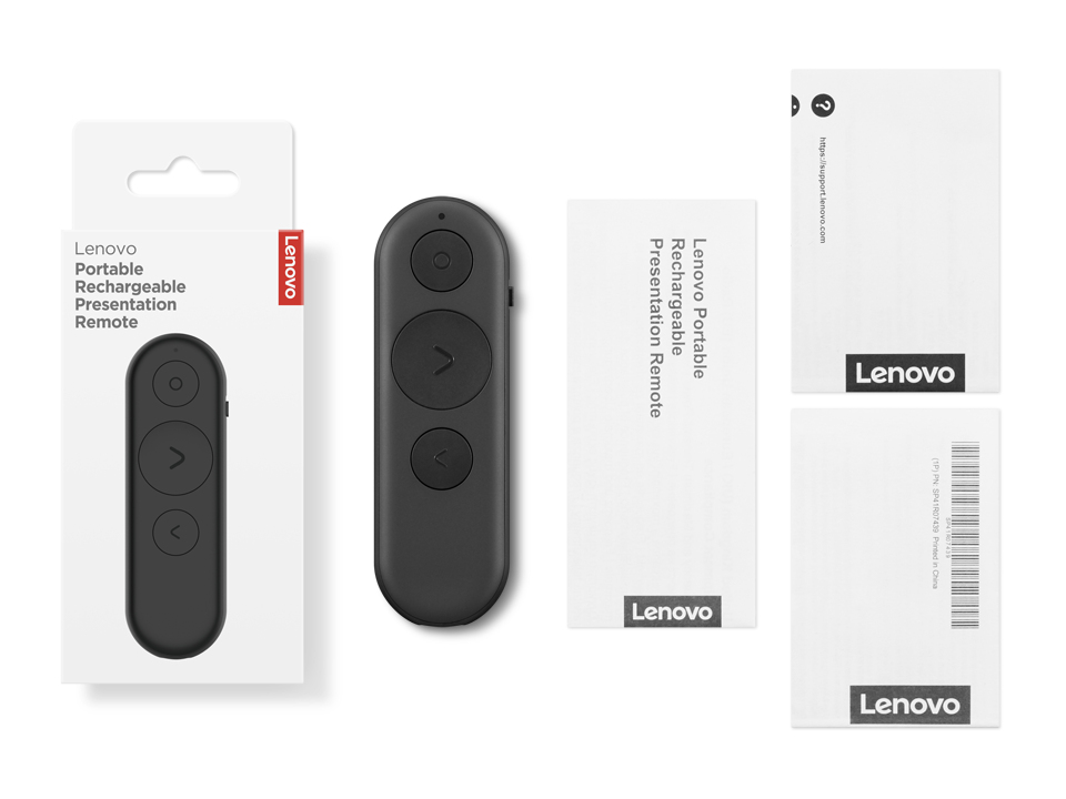 Lenovo Präsentations-Fernsteuerung - HF - Schwarz