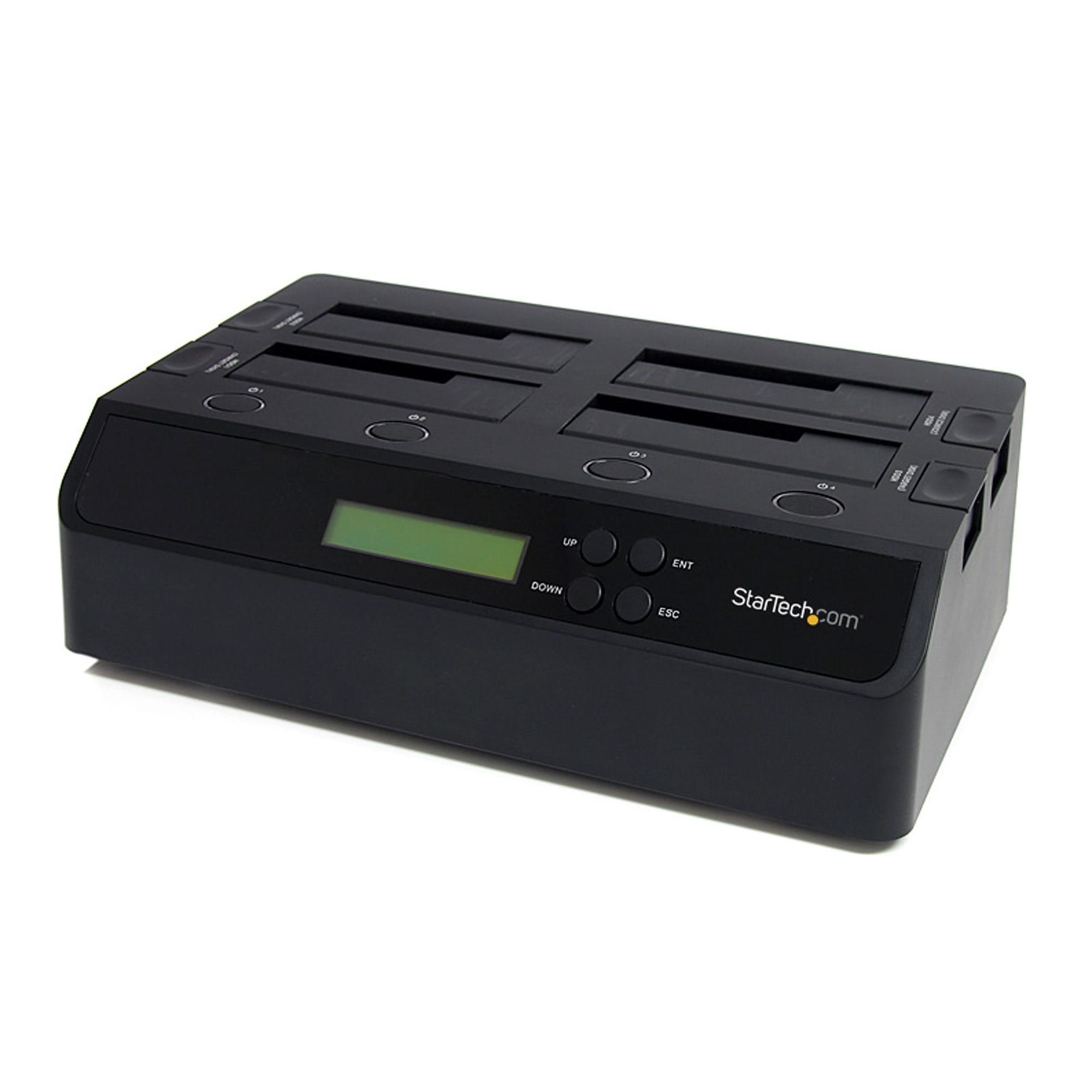 StarTech.com 4 Bay Festplatten Kopierstation USB 3.0 / eSATA auf SATA - HDD 1:3 Duplikator - Standalone Festplattenkloner - Festplattenduplikator - 4 Schächte (SATA-300)