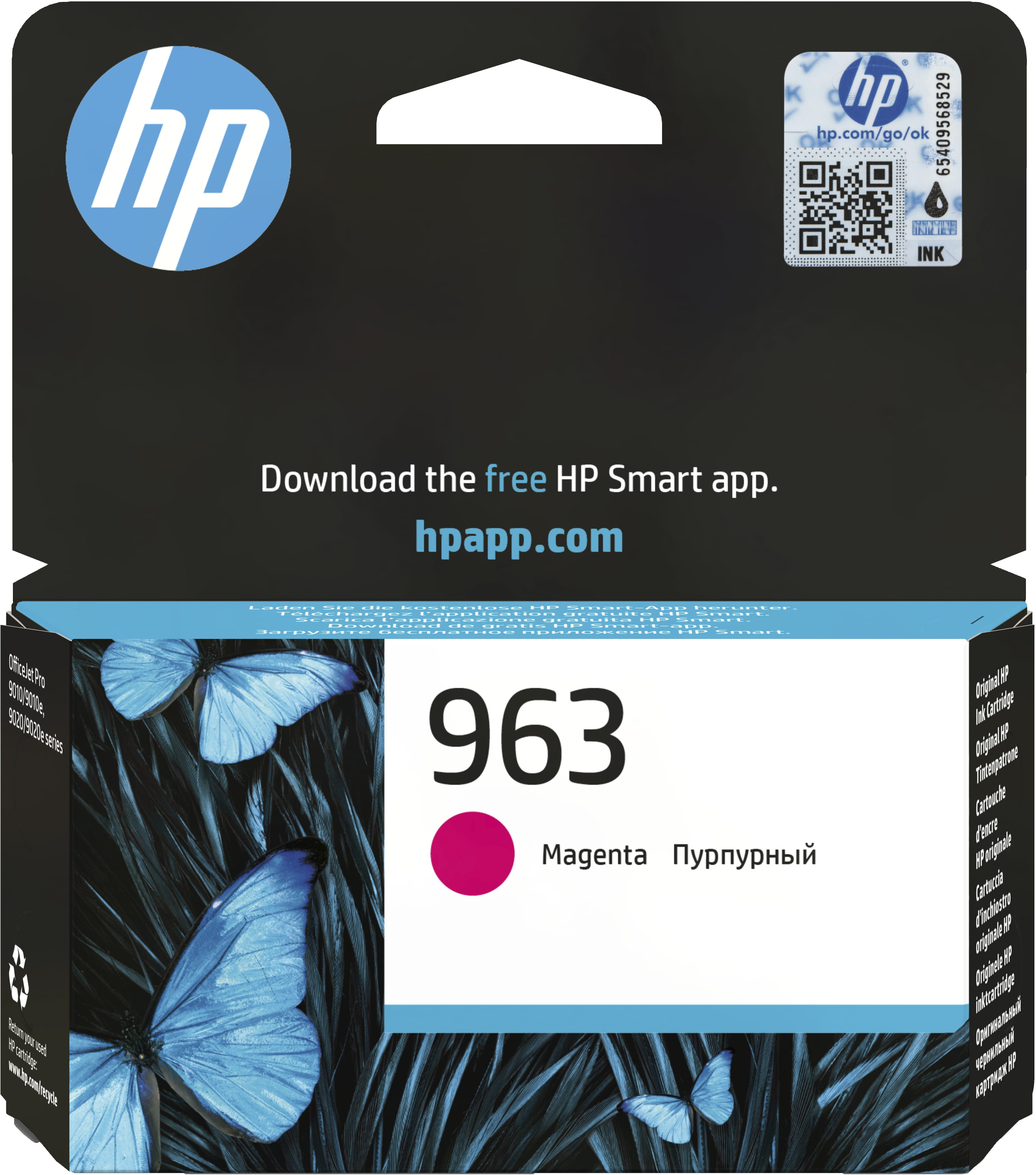 HP 963 - 10.77 ml - Magenta - original - Tintenpatrone