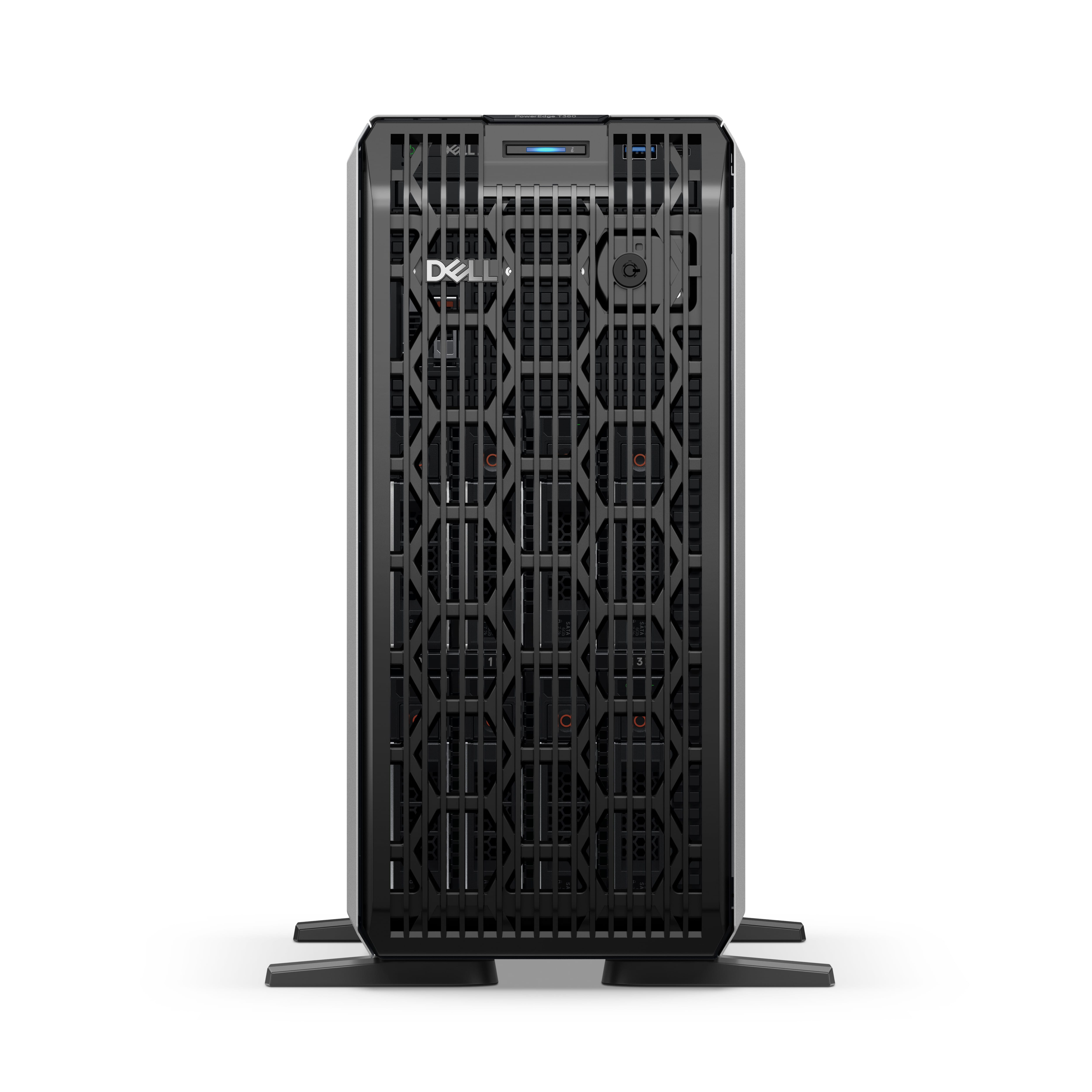Dell PowerEdge T360 - Server - Tower - 1-Weg - 1 x Xeon 6369P / 3.3 GHz - RAM 64 GB - SAS - Hot-Swap 8.9 cm (3.5")