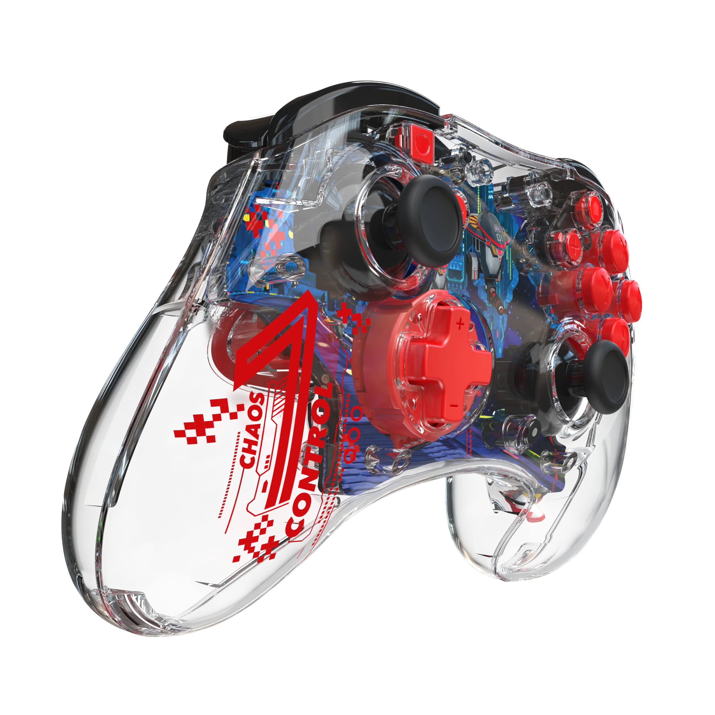 PDP Shadow Space Colony ARK REALMz, Gamepad, Nintendo Switch, Kabellos, USB, USB Typ-C, Mehrfarbig, Transparent