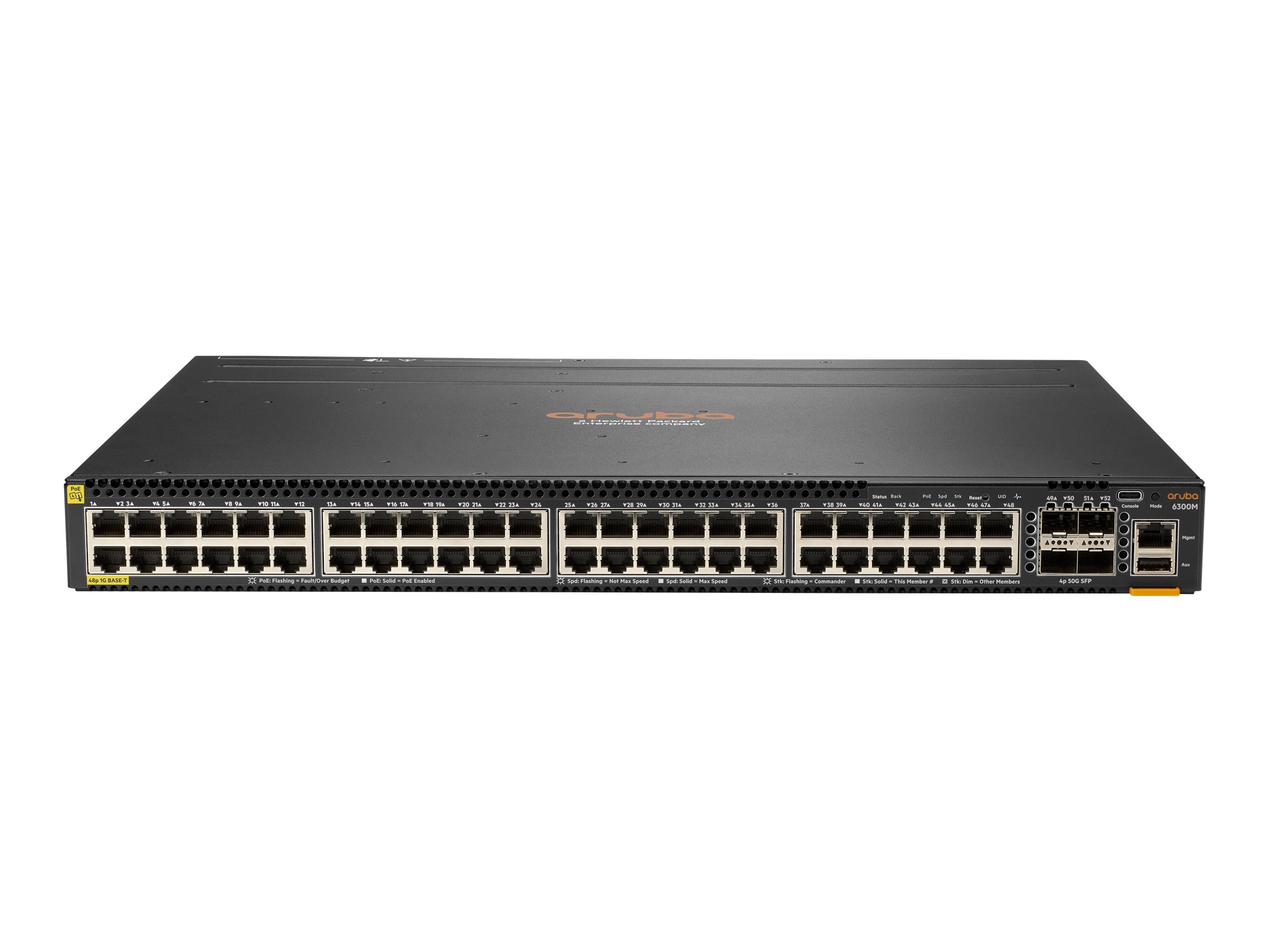 HPE Aruba Networking 6300M - Switch - L3 - managed - 48 x 10/100/1000 (PoE+)