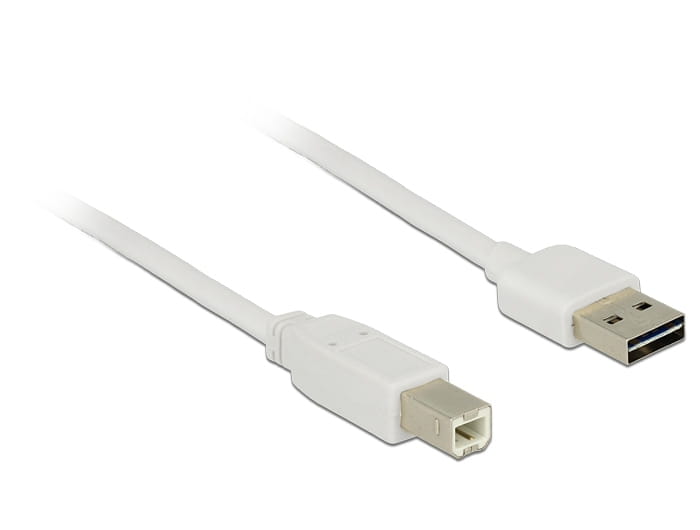 Delock Easy - USB-Kabel - USB (M) umkehrbar zu USB Typ B (M)