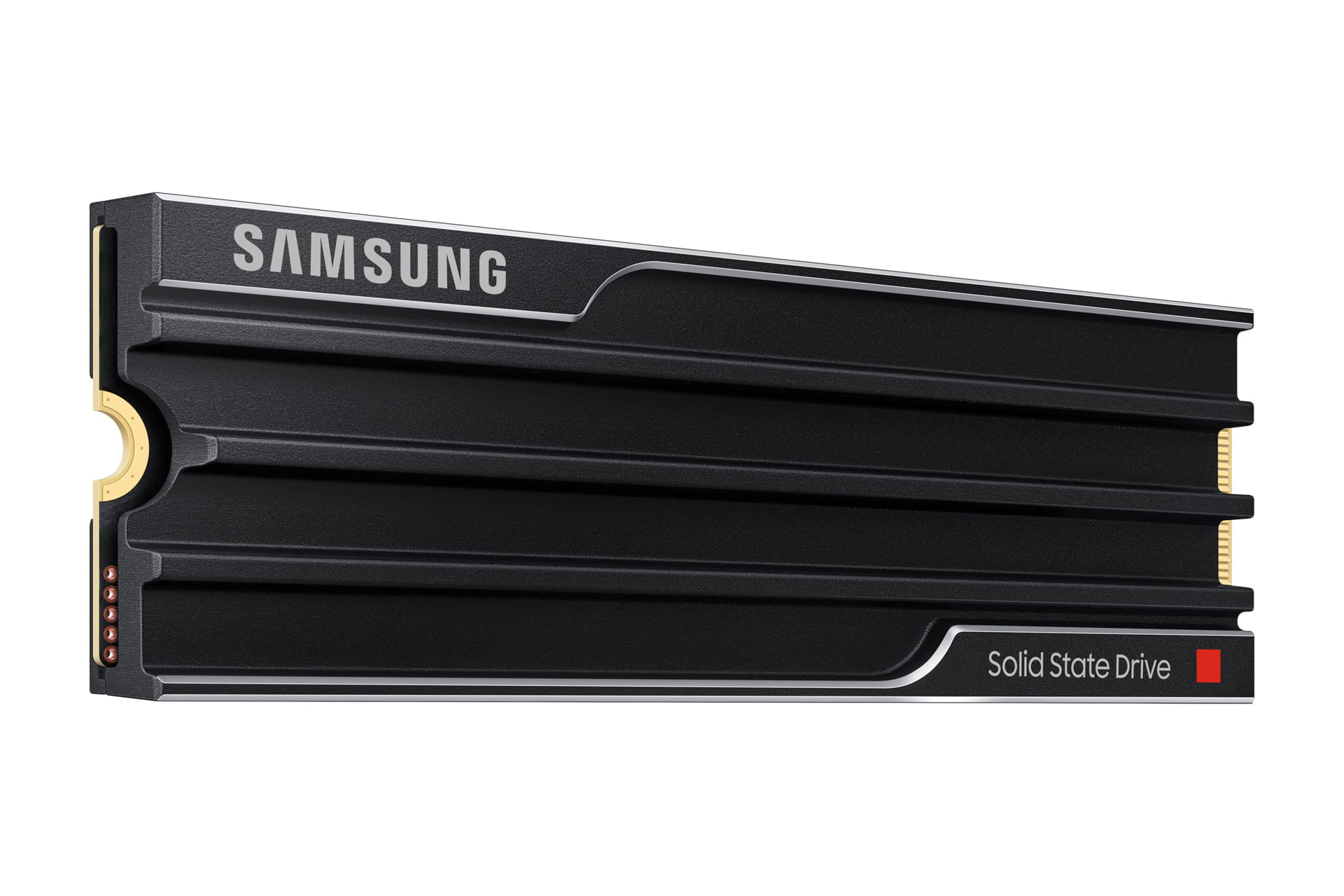 Samsung 9100 PRO MZ-VAP4T0 - SSD - verschlüsselt - 4 TB - mit Kühlkörper - intern - M.2 2280 - PCI Express 5.0 x4 (NVMe)
