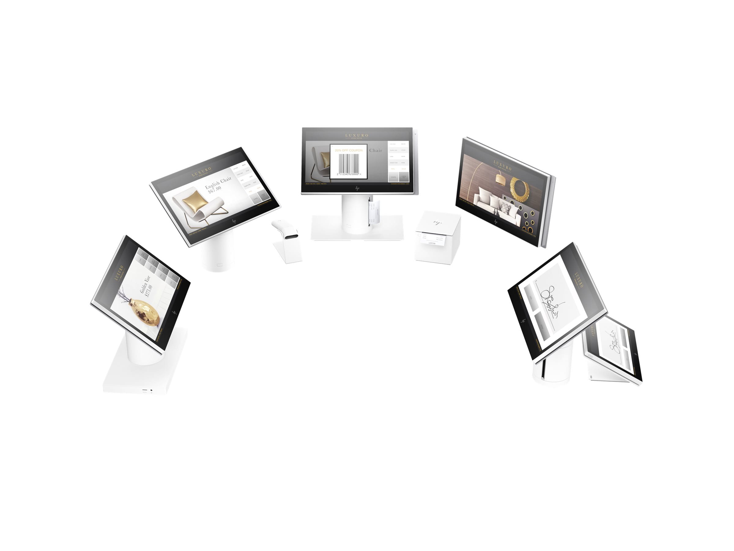 HP Engage One 10t - Kundenanzeige - 25.7 cm (10.1")