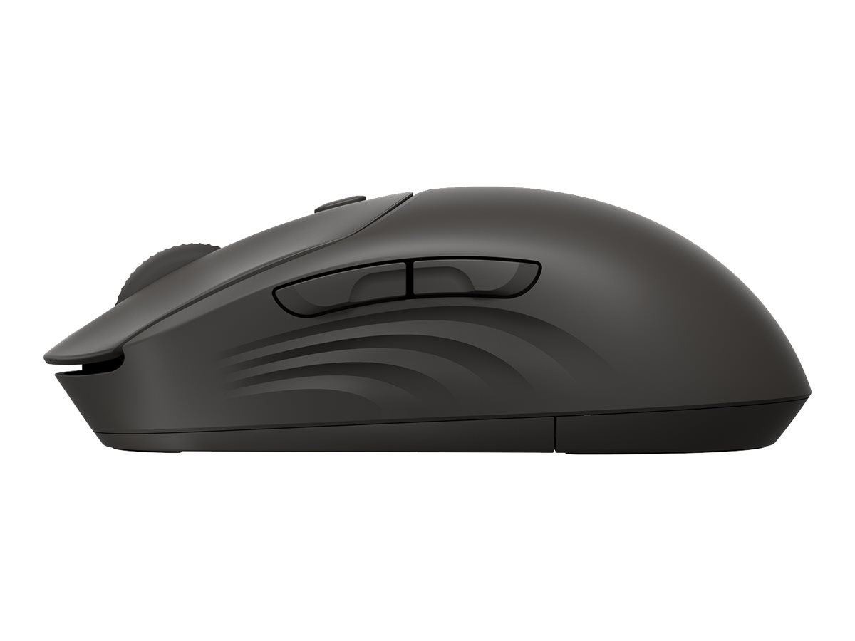 HP 405 - Maus - leise - rechts- und linkshändig - optisch - 5 Tasten - kabellos - Bluetooth 5.2, 2.4 GHz - kabelloser Empfänger (USB)