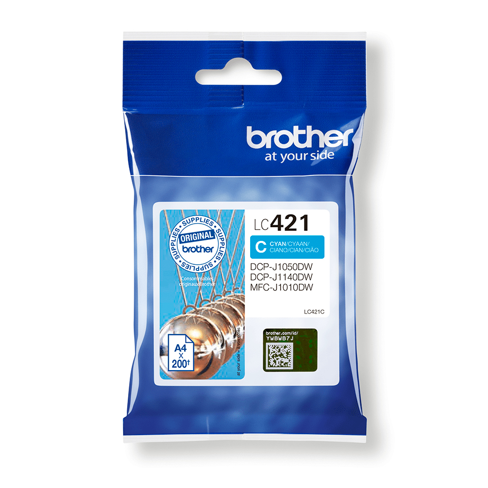 Brother LC421C - Cyan - original - Tintenpatrone