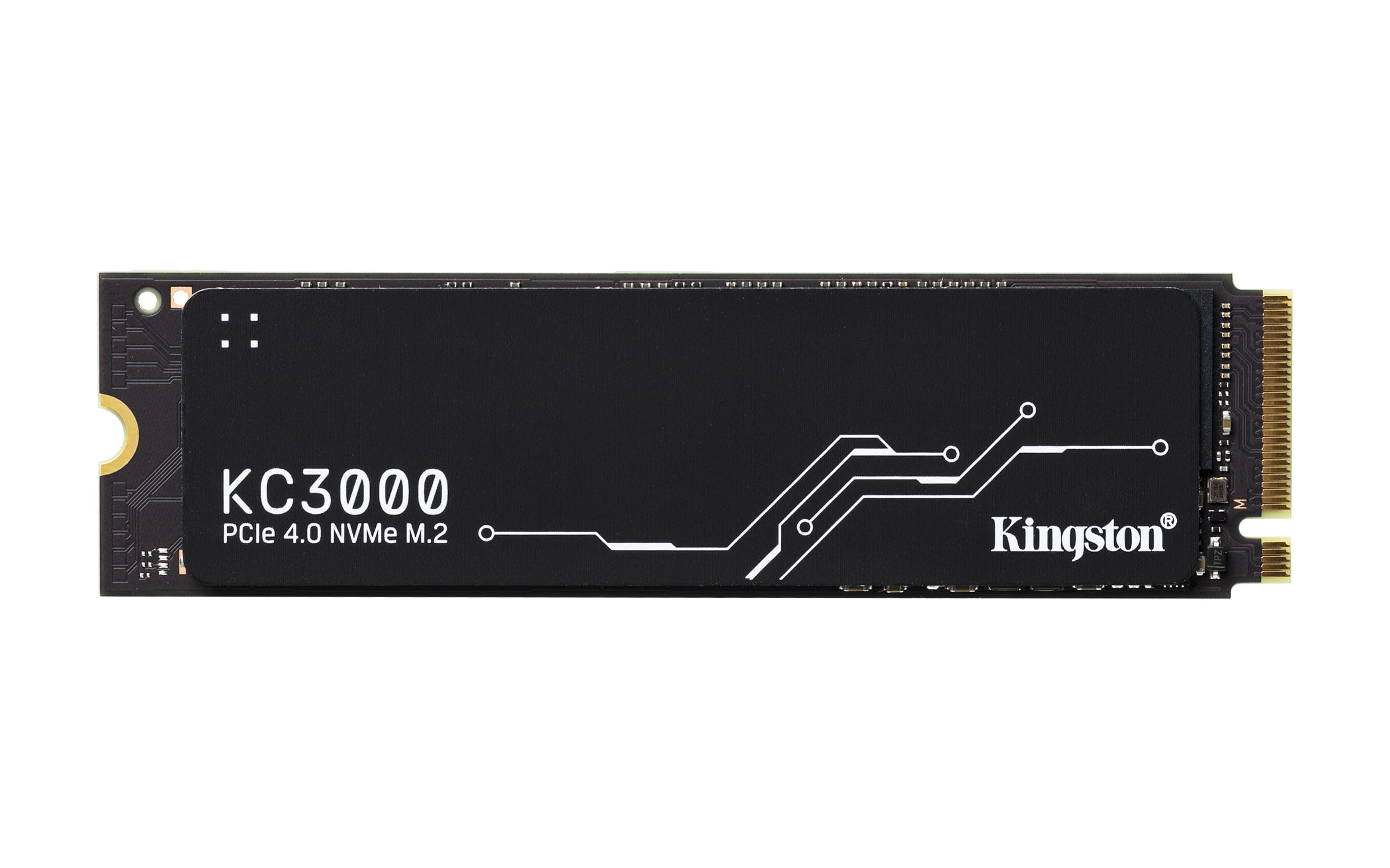 Kingston KC3000 - SSD - 512 GB - intern - M.2 2280 - PCIe 4.0 (NVMe)