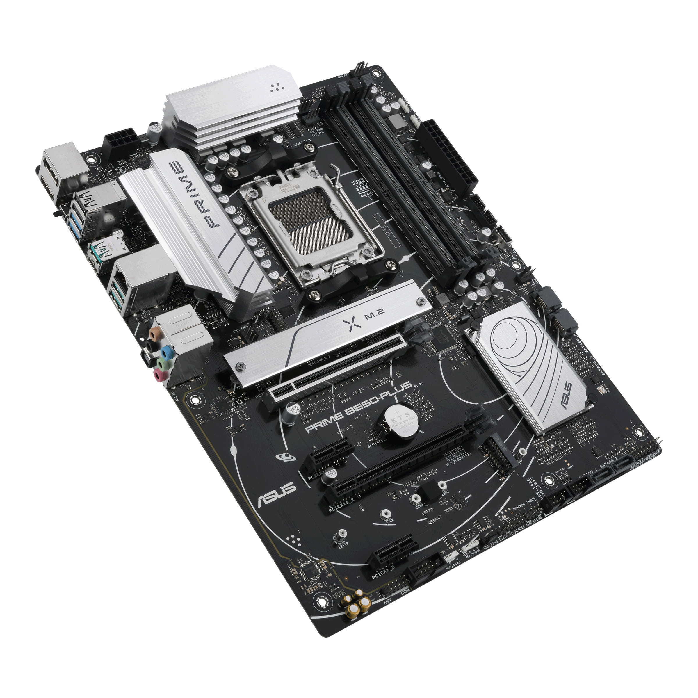 ASUS Prime B650-Plus - Motherboard - ATX - Socket AM5 - AMD B650 Chipsatz - USB-C 3.2 Gen2, USB 3.2 Gen 2, USB 3.2 Gen 1, USB-C 3.2 Gen 1 - 2.5 Gigabit LAN - Onboard-Grafik (CPU erforderlich)