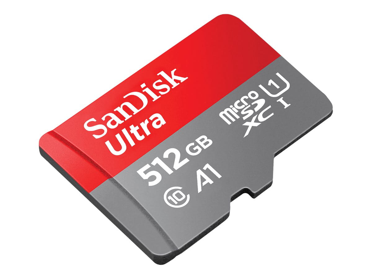 SanDisk Ultra - Flash-Speicherkarte (microSDXC-an-SD-Adapter