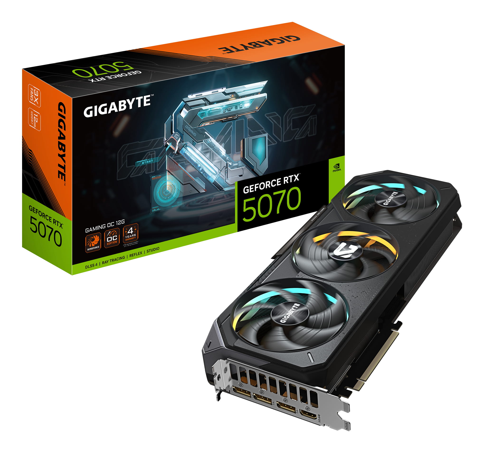 Gigabyte GeForce RTX 5070 GAMING OC 12G - Grafikkarten
