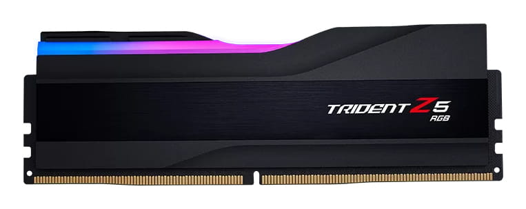 G.Skill Trident Z5 RGB F5-6000J3444F64GX1-TZ5RK, 64 GB, 1 x 64 GB, DDR5, 288-pin DIMM