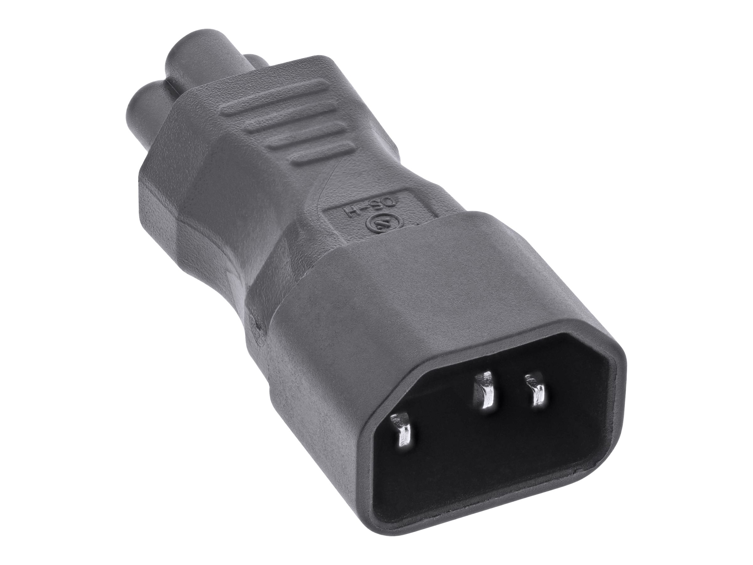 InLine Netzadapter IEC 60320 C14 / C5 - 3pol. Kaltgeräte / Notebook