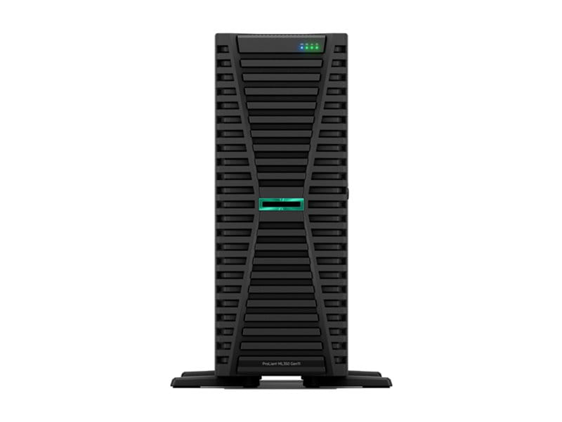 HPE ProLiant ML350 Gen11 - Server - Tower - 4U - zweiweg - 1 x Xeon Silver 4510 / 2.4 GHz - RAM 64 GB - SATA/SAS/NVMe - Hot-Swap 8.9 cm (3.5")