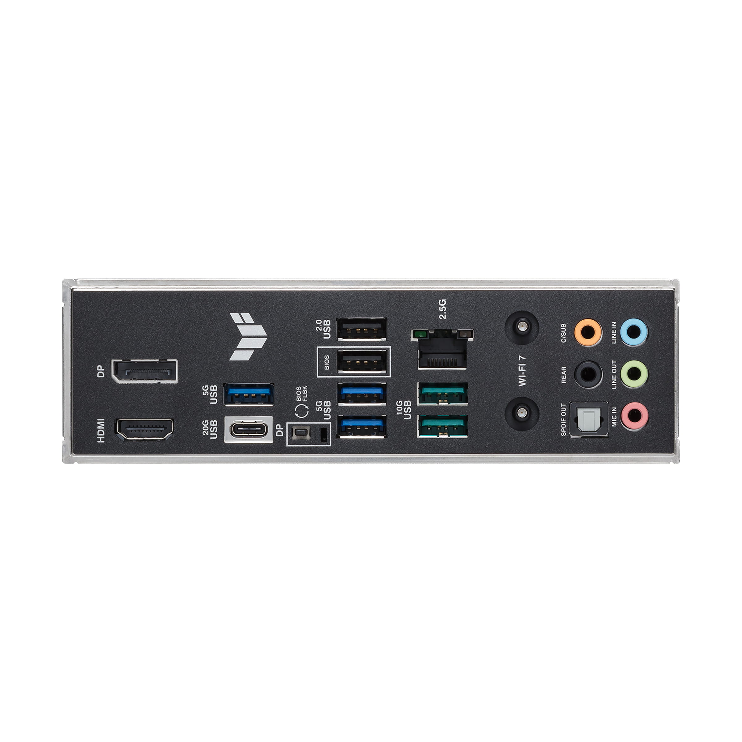 ASUS TUF GAMING B860-PLUS WIFI - Motherboard - ATX - LGA1851 Sockel - B860 Chipsatz - USB-C 3.2 Gen 2x2, USB 3.2 Gen 2, USB 3.2 Gen 1, USB-C 3.2 Gen2 - 2.5 Gigabit LAN, Bluetooth, Wi-Fi 7 - Onboard-Grafik (CPU erforderlich)