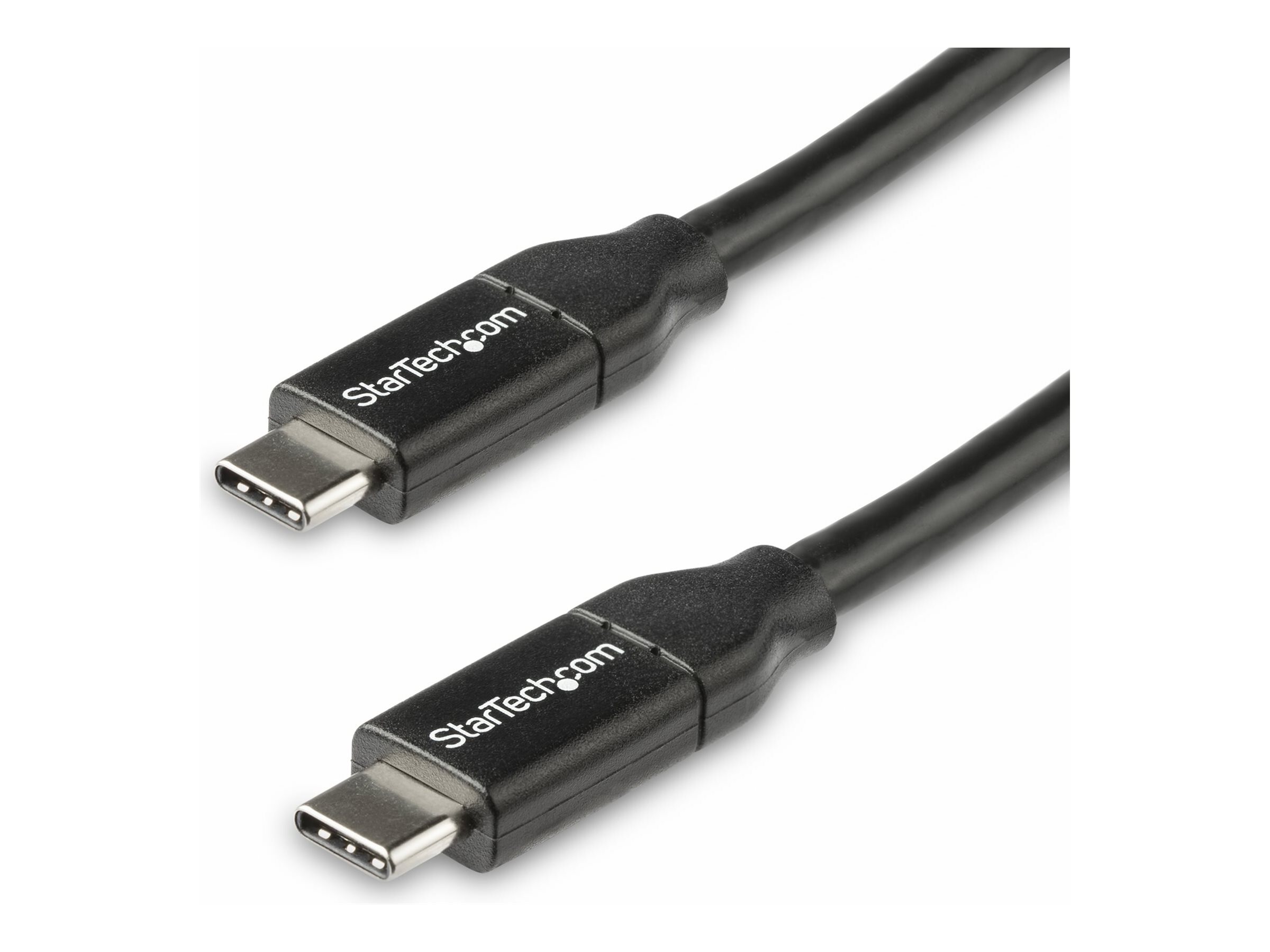 StarTech.com StarTech USB-C auf USB-C Kabel mit 5A Power Delivery - St/St - 50cm - USB 2.0 - USB-IF zertifiziert - USB Typ C Kabel - USB-Kabel - USB-C (M)