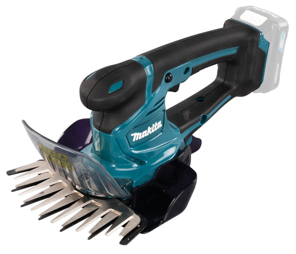 Makita UM600DZX, Schwarz, Blau, 75 dB, 2,5 m/s², 1,5 m/s², 12 V, 90 min