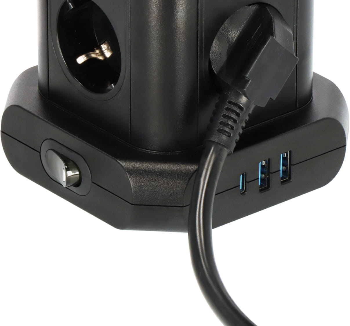 Brennenstuhl 1153560010, 2 m, Drinnen, IP20, 1,5 mm², Schwarz, 8 AC-Ausgänge