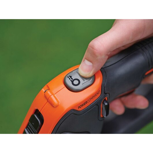 Black & Decker STC1820EPC-QW, Rasentrimmer, Blade, D-Schlaufengriff, Schwarz, Orange, Akku, POWERCOMMAND