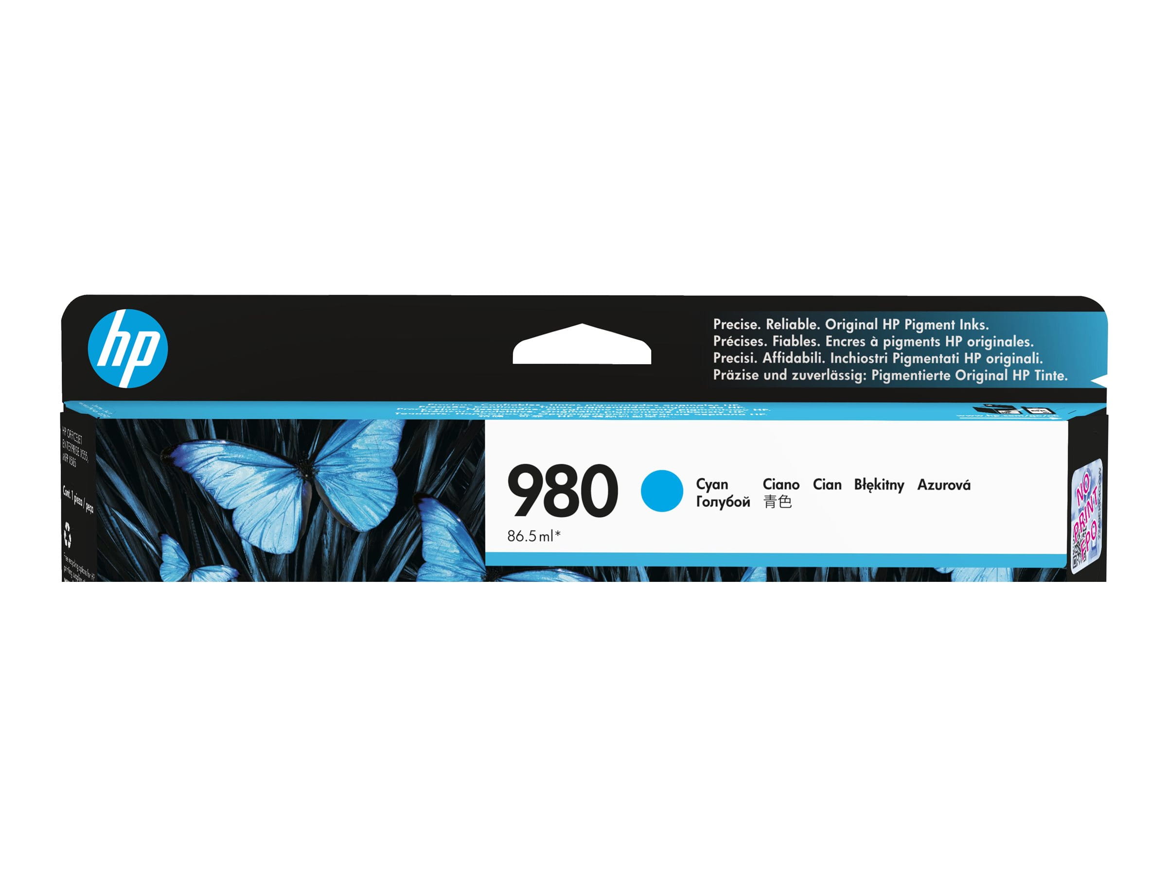 HP 980 - 86.5 ml - Cyan - original - Tintenpatrone