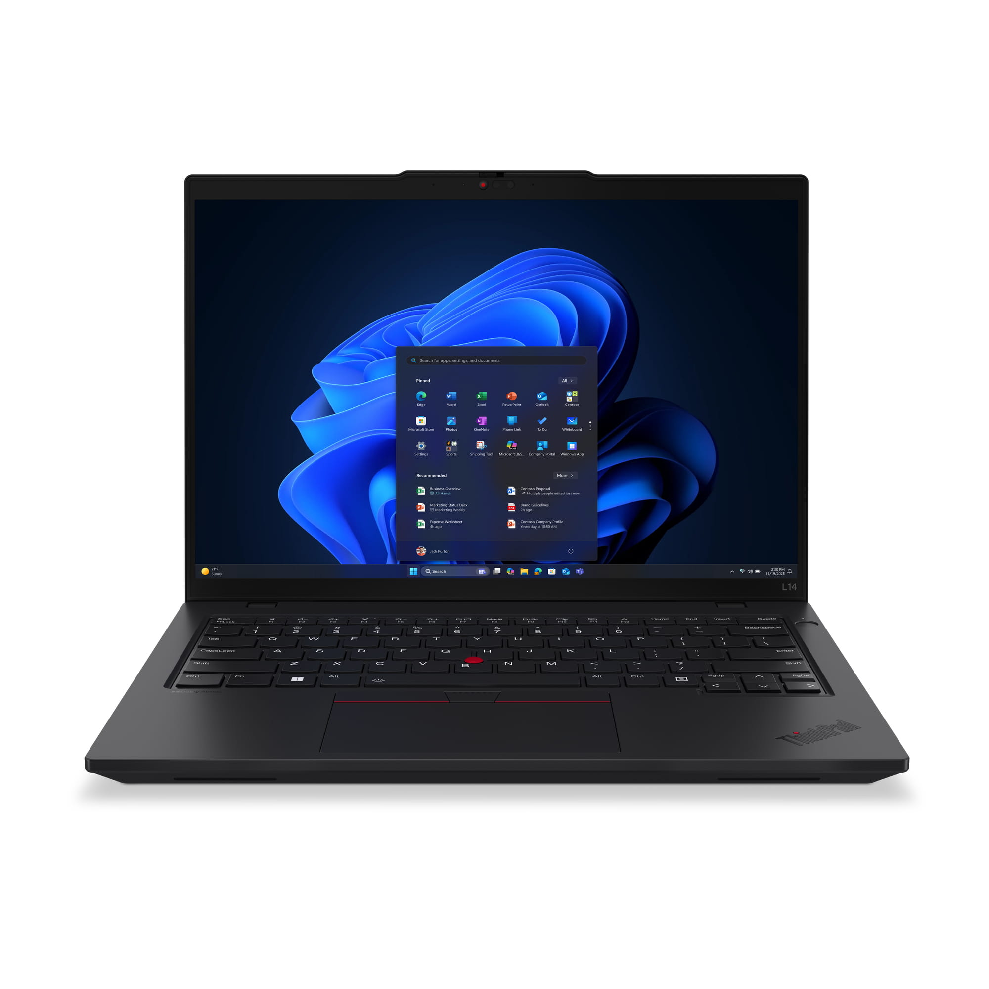 Lenovo ThinkPad L14 Gen 6 21S6 Intel Core Ultra 7 255U - Win 11 Pro - Intel Graphics - 32 GB RAM - 1 TB SSD NVMe - 35.6 cm (14")