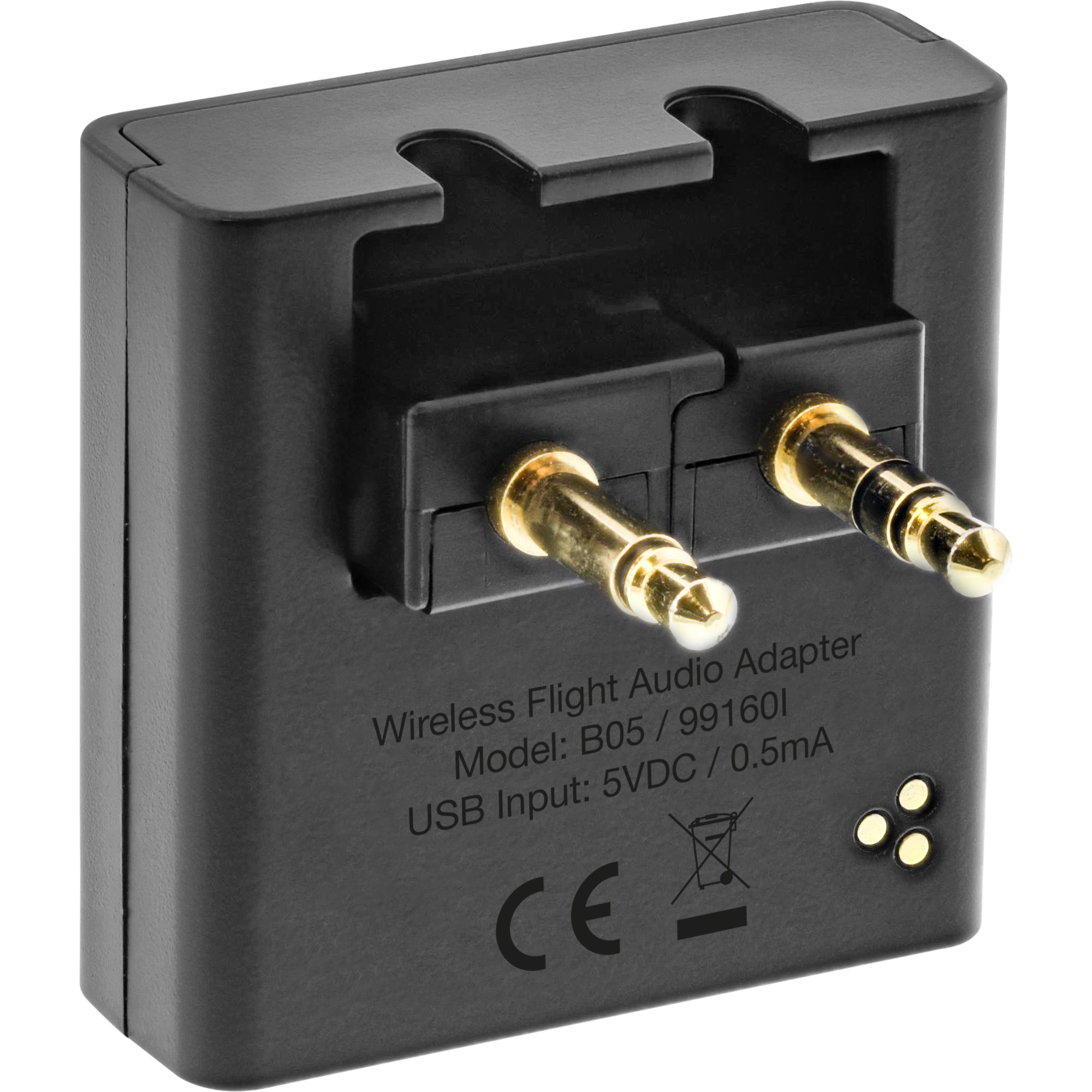 InLine Flugzeug Bluetooth Audio Transmitter Sender - BT 5.0 - aptX HD/LL