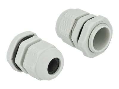 Delock PG13.5 - Kabelverschraubung - Grau (Packung mit 10)