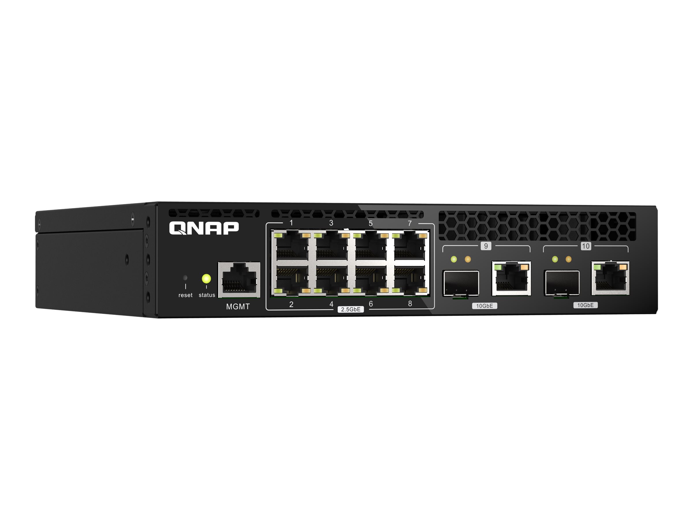 QNAP QSW-M2108R-2C - Switch - managed - 8 x 2.5GBase-T