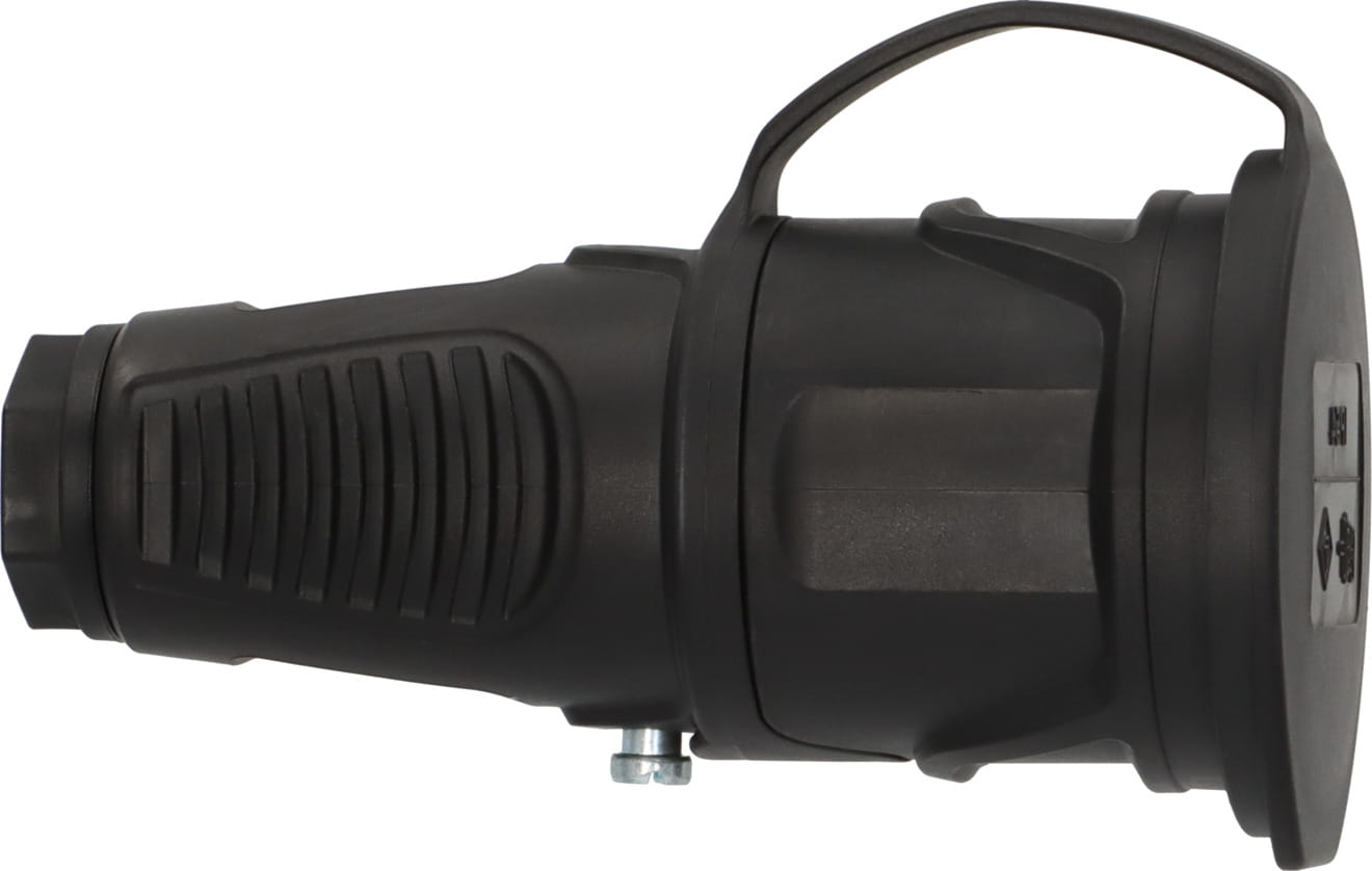 Brennenstuhl 1082050020, Typ F, Schwarz, Gummi, IP54, 230 V, 16 A