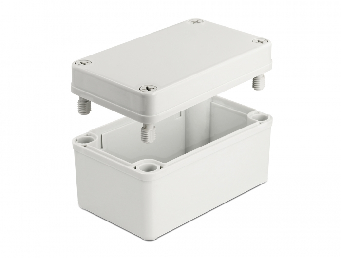 Delock Aufputzbox - Grau