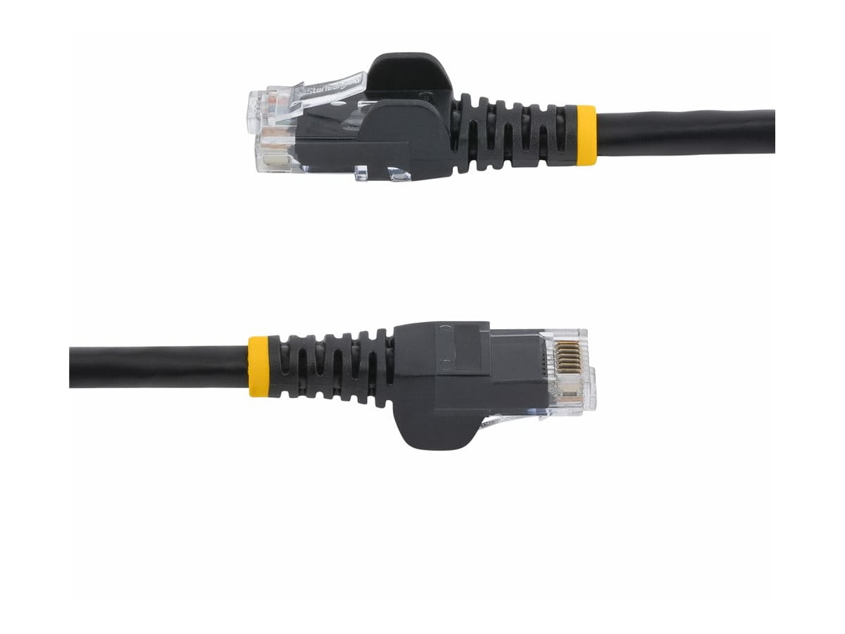 StarTech.com 7m CAT6 Ethernet Cable, 10 Gigabit Snagless RJ45 650MHz 100W PoE Patch Cord, CAT 6 10GbE UTP Network Cable w/Strain Relief, Black, Wiring is UL Certified/TIA - Category 6 - 24AWG (N6PATC7MBK)