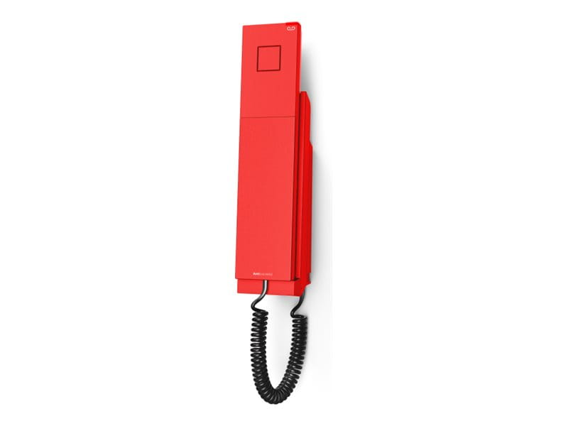 Snom E303 - VoIP-Notruftelefon - SIP - Verkehrsrot